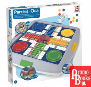 JUEGO PARCHIS Y OCA CON DADO AUTOMÁTICO