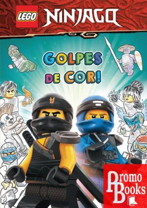 LEGO® NINJAGO™: GOLPES DE COR: LIVRO DE COLORIR