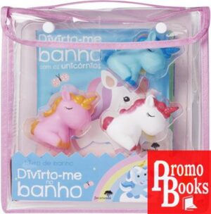 DIVIRTO-ME NO BANHO COM OS UNICORNIO